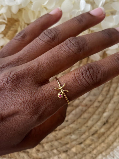 Bague Poisson