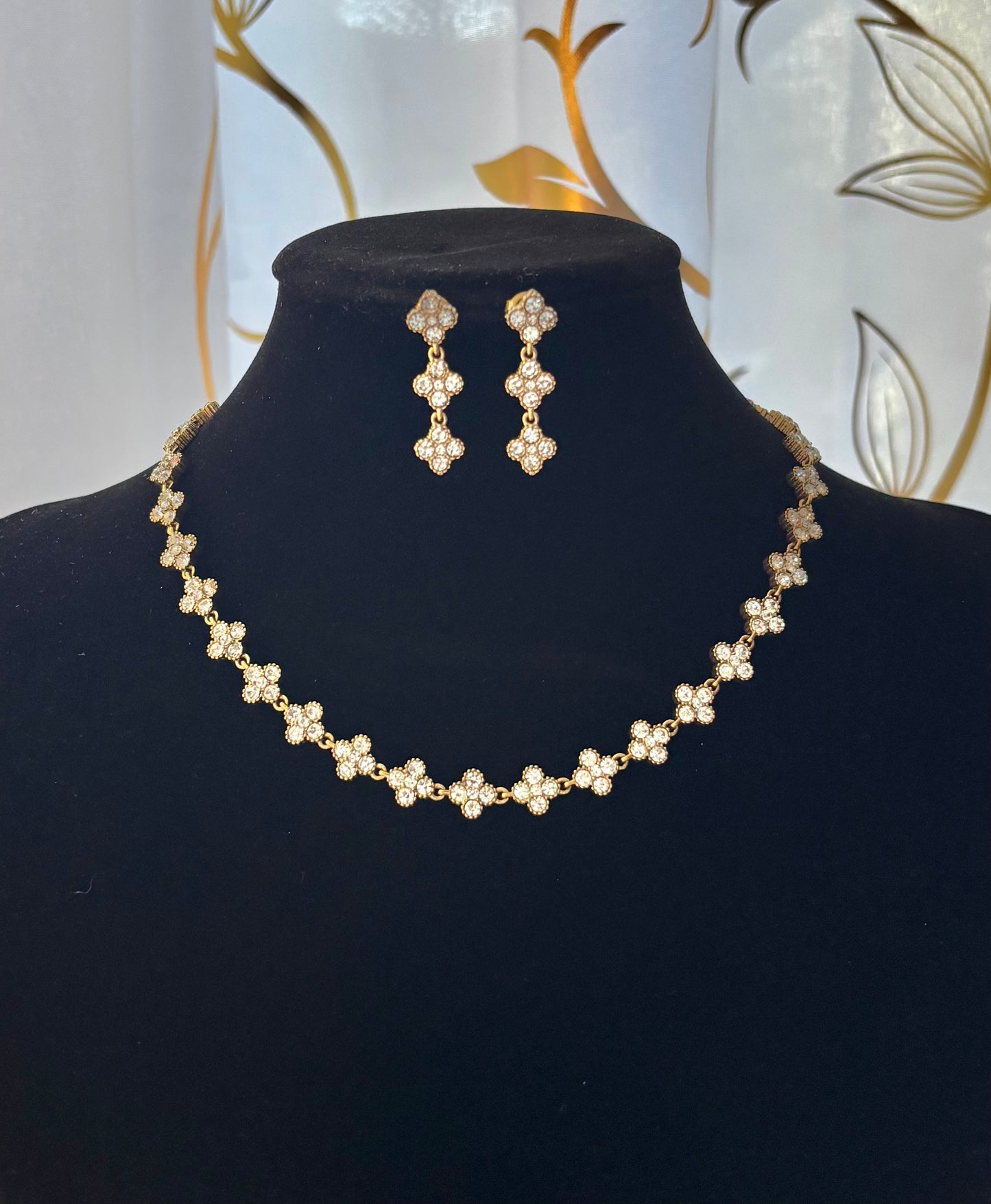 Parure Trèfle Doré