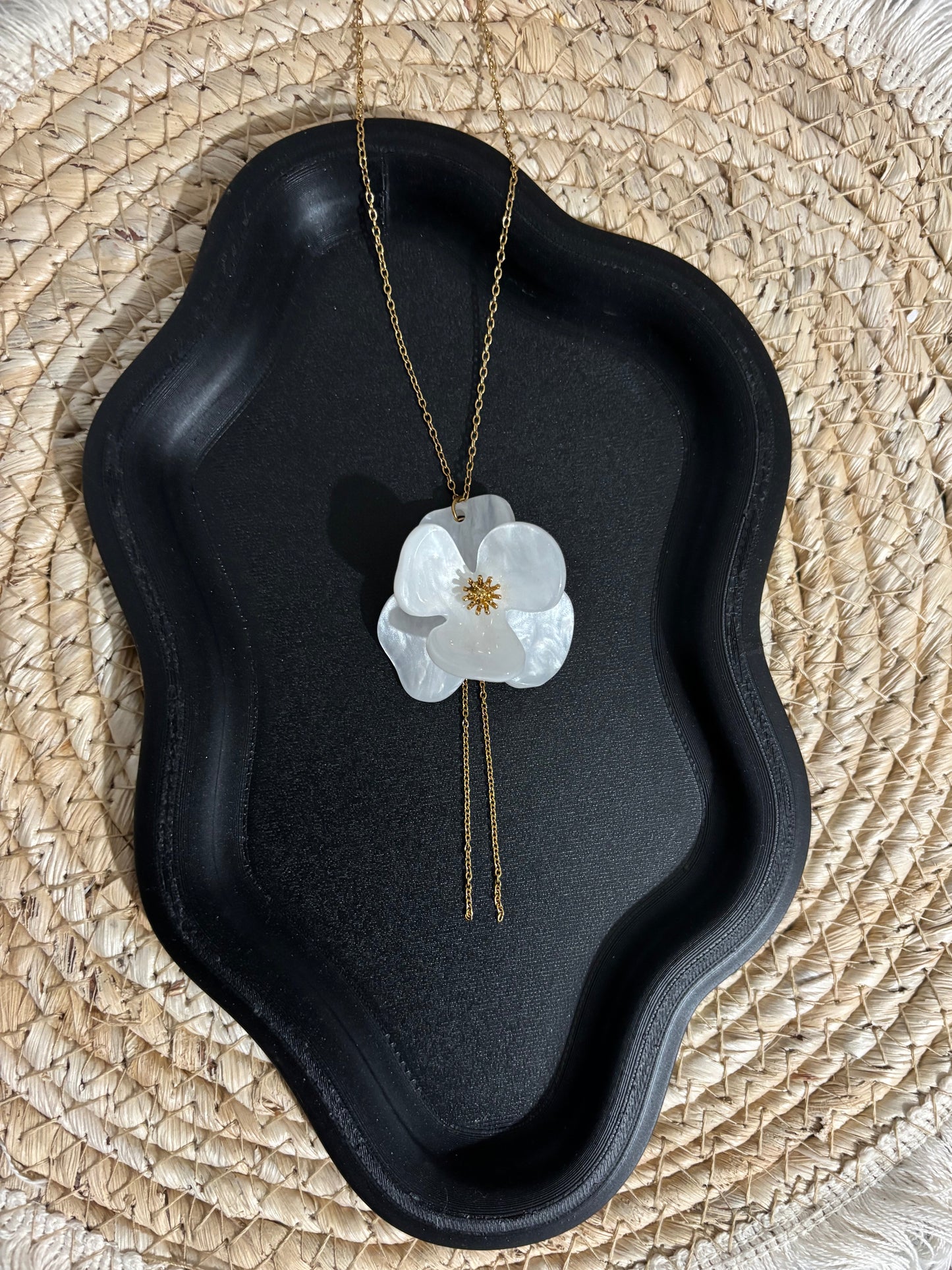 Collier Blanc