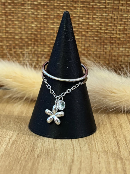 Ti Fleur Argenté