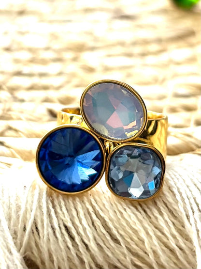 Bague Pierre Bleue