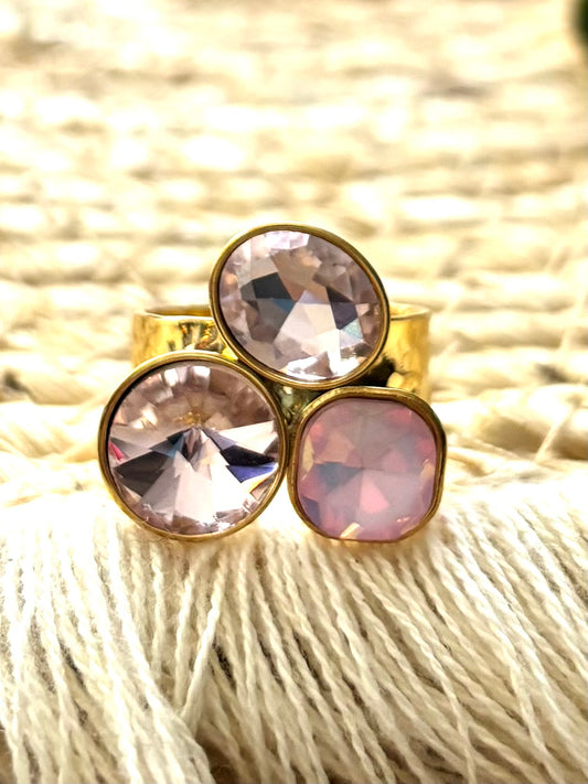 Bague Pierre Rose