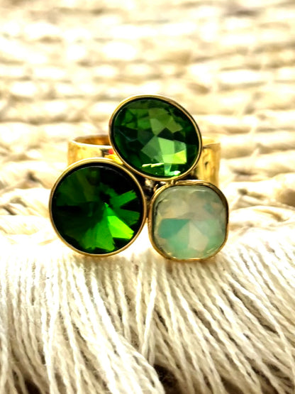 Bague Pierre Verte