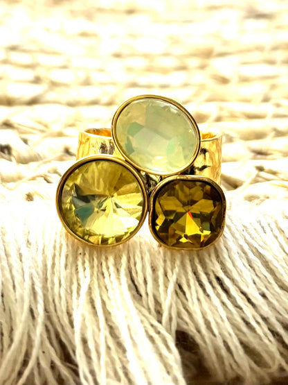 Bague Pierre Jaune