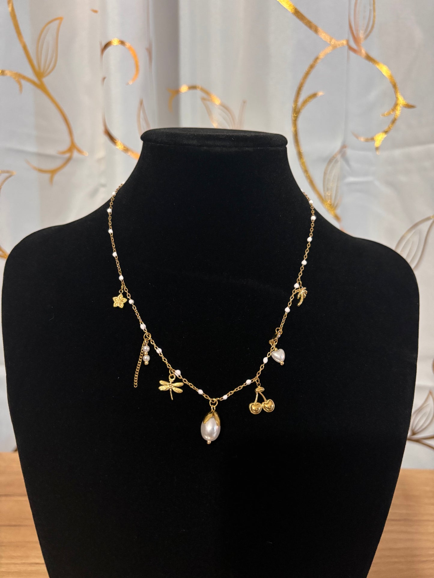 Collier Perle Ovale