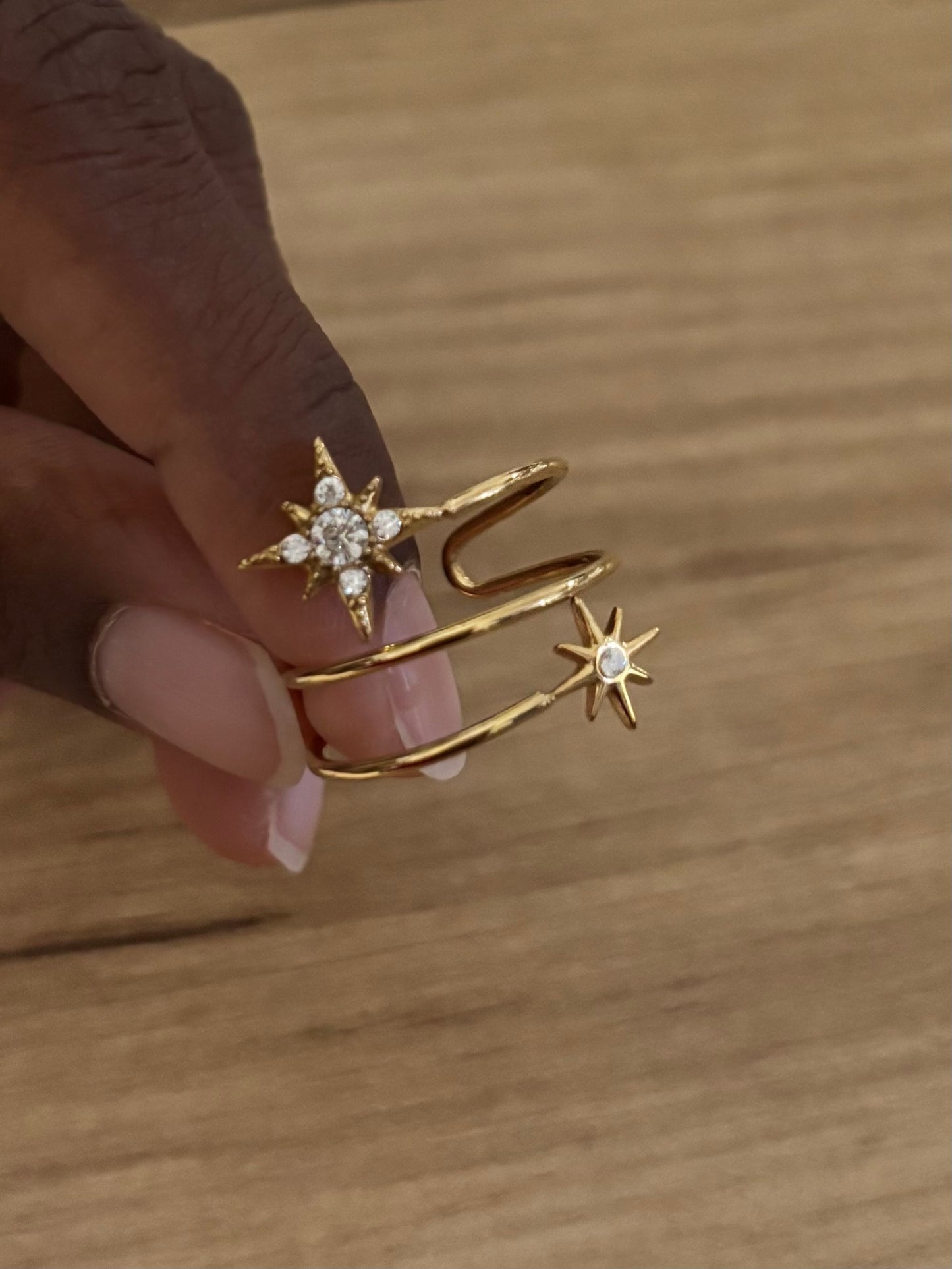 Bague Etoiles