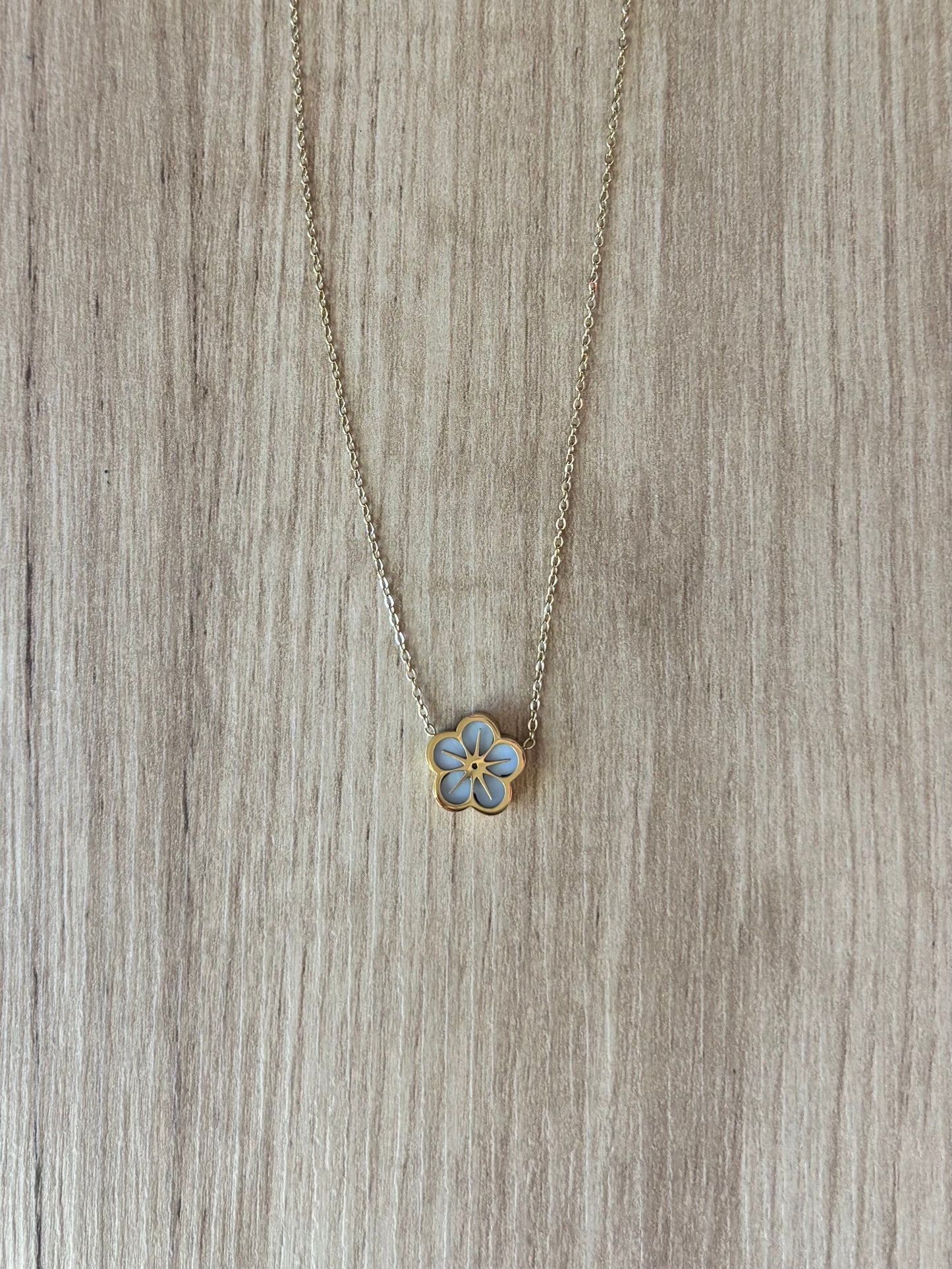 Collier Fleur de Prunier
